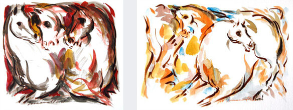 Guiragossian Aquarelle